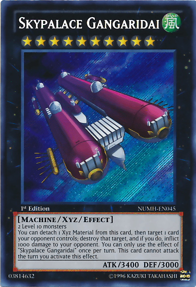 Skypalace Gangaridai [NUMH-EN045] Secret Rare - Josh's Cards