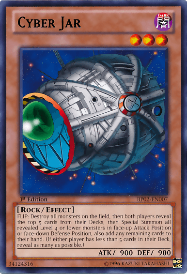 Cyber Jar [BP02-EN007] Rare - Josh's Cards