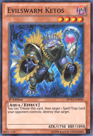 Evilswarm Ketos [BPW2-EN050] Super Rare - Josh's Cards
