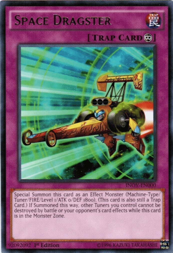 Space Dragster [INOV-EN000] Rare - Josh's Cards