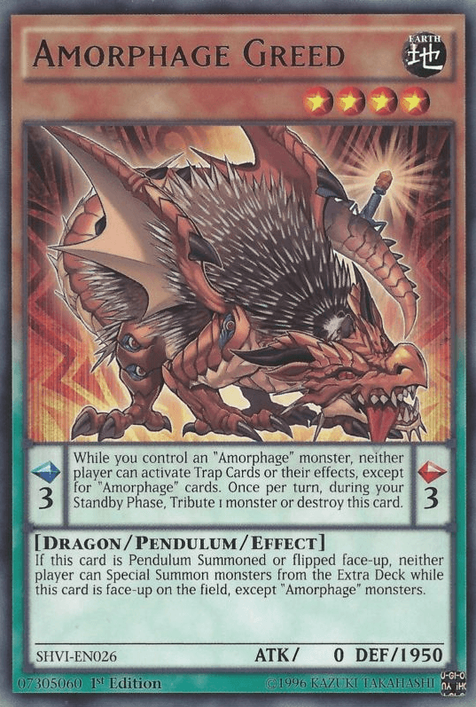 Amorphage Greed [SHVI-EN026] Rare - Josh's Cards