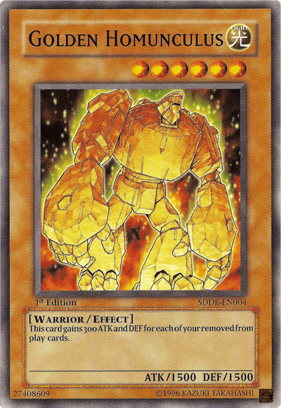 Golden Homunculus [SDDE-EN004] Common - Josh's Cards