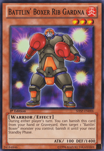 Battlin' Boxer Rib Gardna [SHSP-EN006] Common - Josh's Cards
