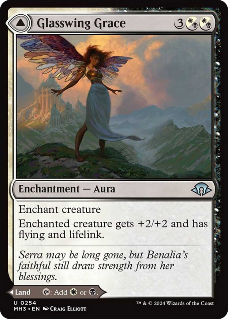 Glasswing Grace (MH3-254) - Modern Horizons 3 Foil