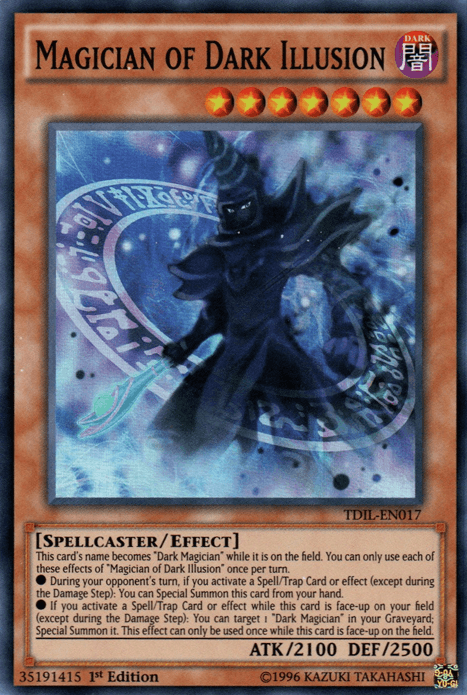 Magician of Dark Illusion [TDIL-EN017] Super Rare - Josh's Cards
