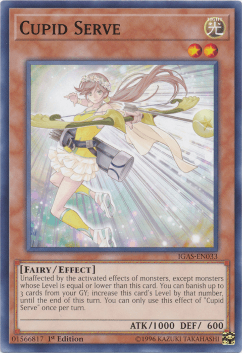 Cupid Serve [IGAS-EN033] Common - Josh's Cards