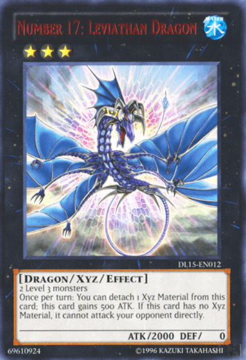 Number 17: Leviathan Dragon (Red) [DL15-EN012] Rare - Josh's Cards