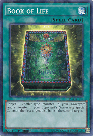Book of Life [BP03-EN145] Shatterfoil Rare - Josh's Cards