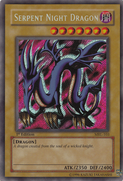 Serpent Night Dragon [MRL-103] Secret Rare - Josh's Cards