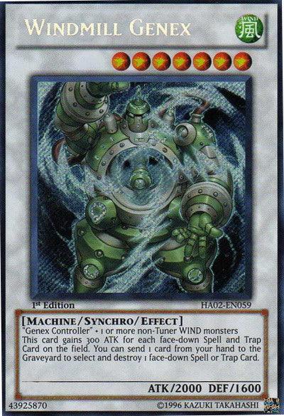 Windmill Genex [HA02-EN059] Secret Rare - Josh's Cards