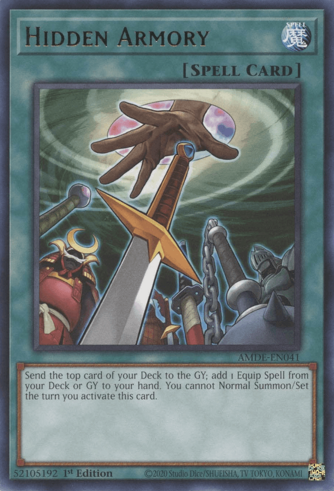 Hidden Armory [AMDE-EN041] Rare - Josh's Cards