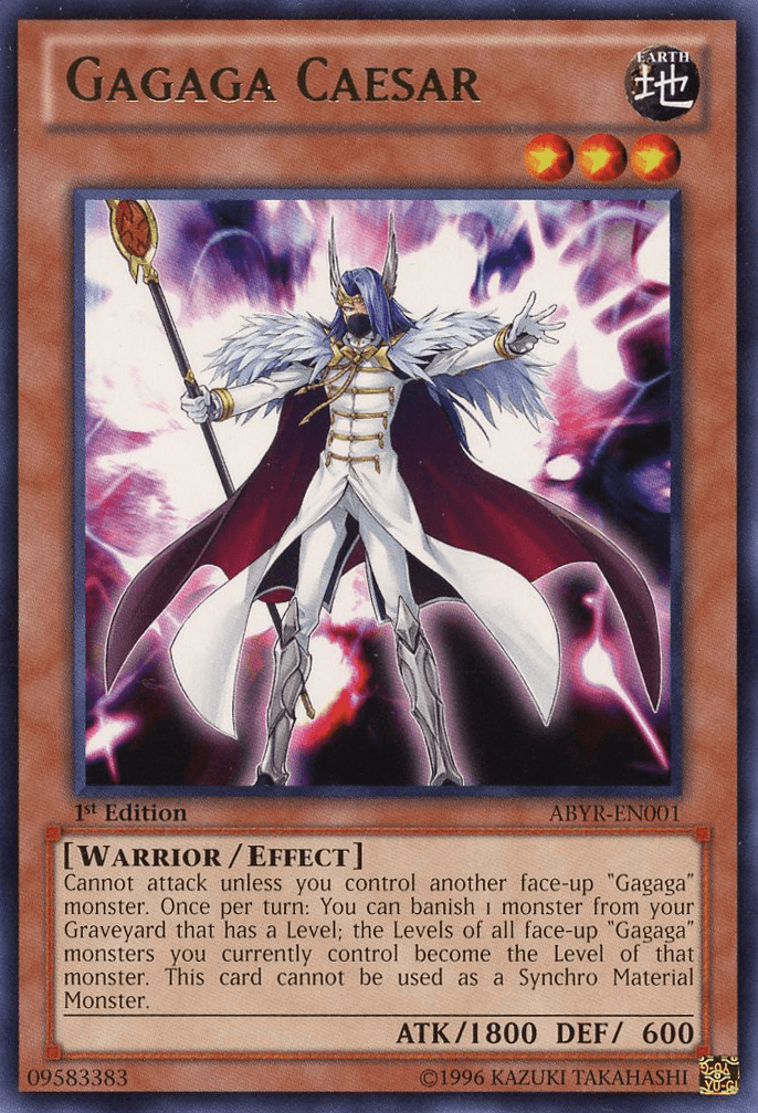 Gagaga Caesar [ABYR-EN001] Rare - Josh's Cards