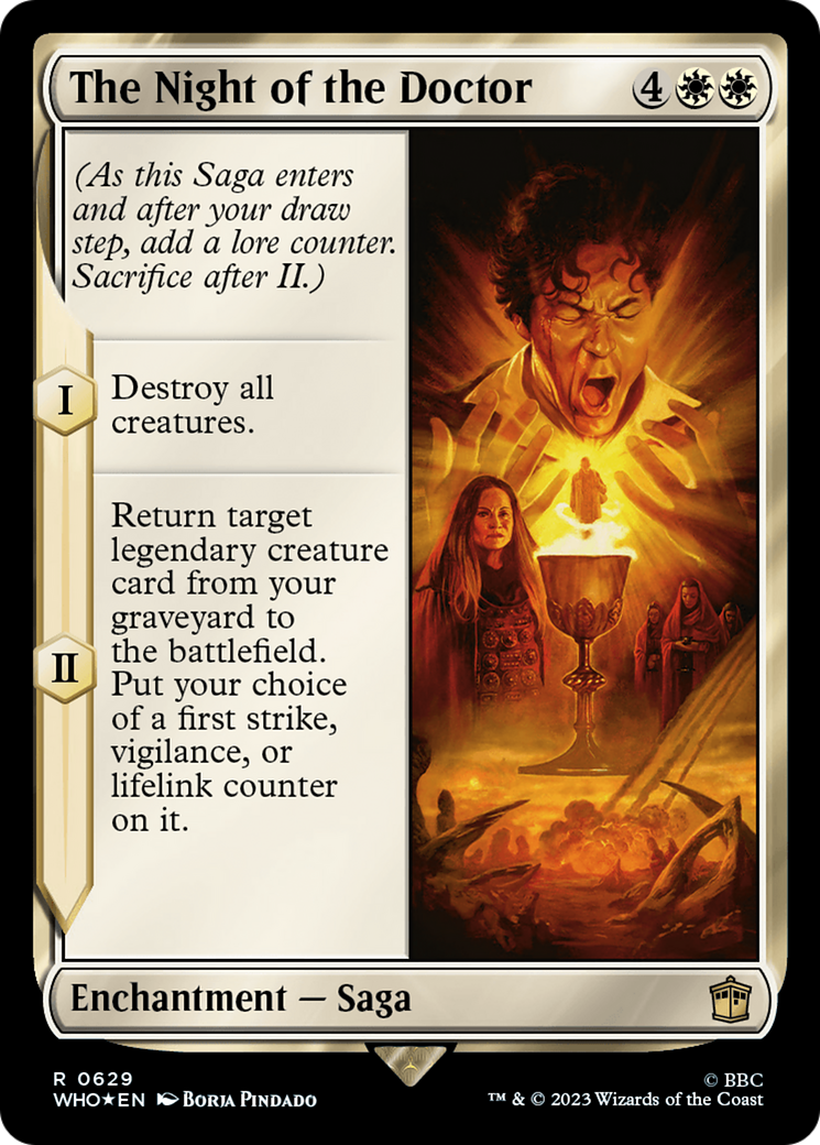 The Night of the Doctor (WHO-629) - Doctor Who Foil