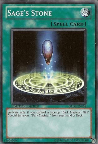 Sage's Stone [GLD4-EN038] Common - Josh's Cards
