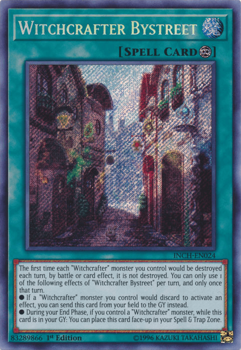 Witchcrafter Bystreet [INCH-EN024] Secret Rare - Josh's Cards