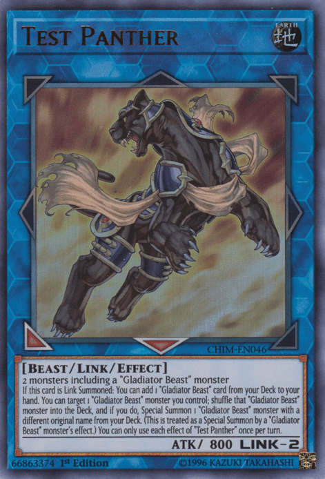 Test Panther [CHIM-EN046] Ultra Rare - Josh's Cards