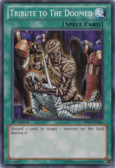 Tribute to the Doomed [BP01-EN066] Common - Josh's Cards