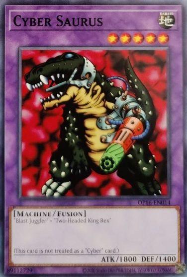 Cyber Saurus [OP16-EN014] Common - Josh's Cards