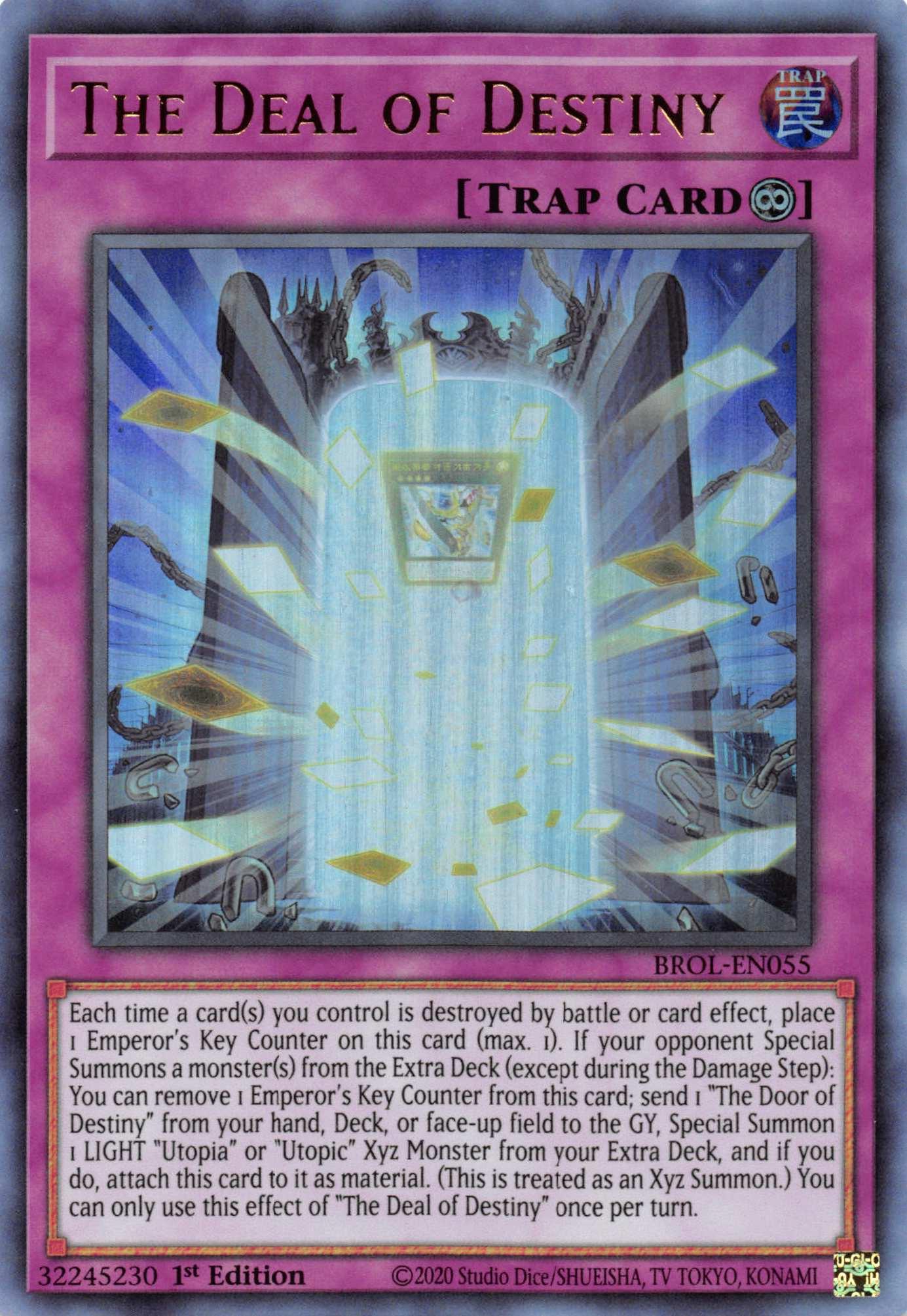 The Deal of Destiny [BROL-EN055] Ultra Rare - Josh's Cards