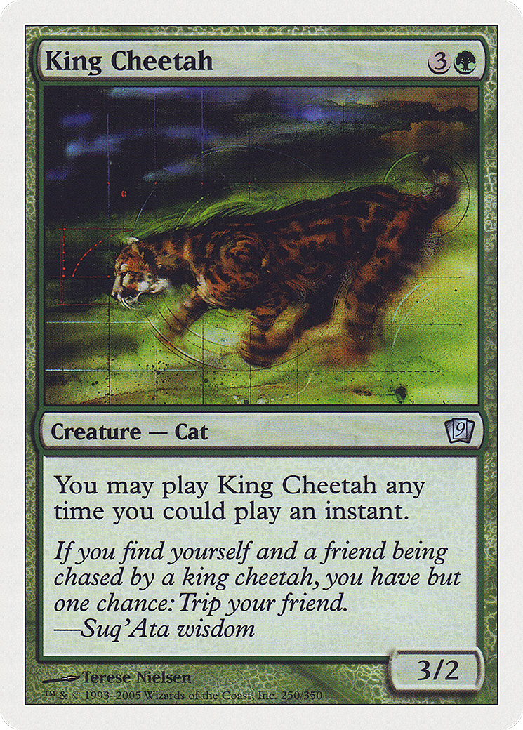 King Cheetah [Ninth Edition] Foil