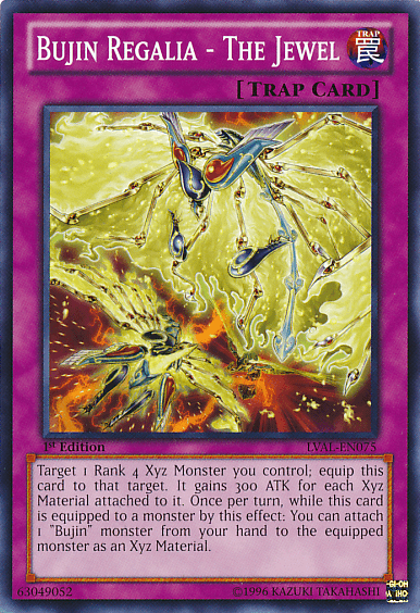Bujin Regalia - The Jewel [LVAL-EN075] Common - Josh's Cards