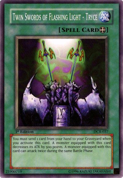 Twin Swords of Flashing Light - Tryce [DCR-037] Common - Josh's Cards