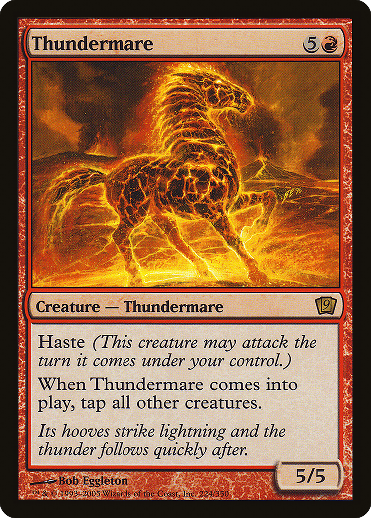 Thundermare [Ninth Edition] Foil