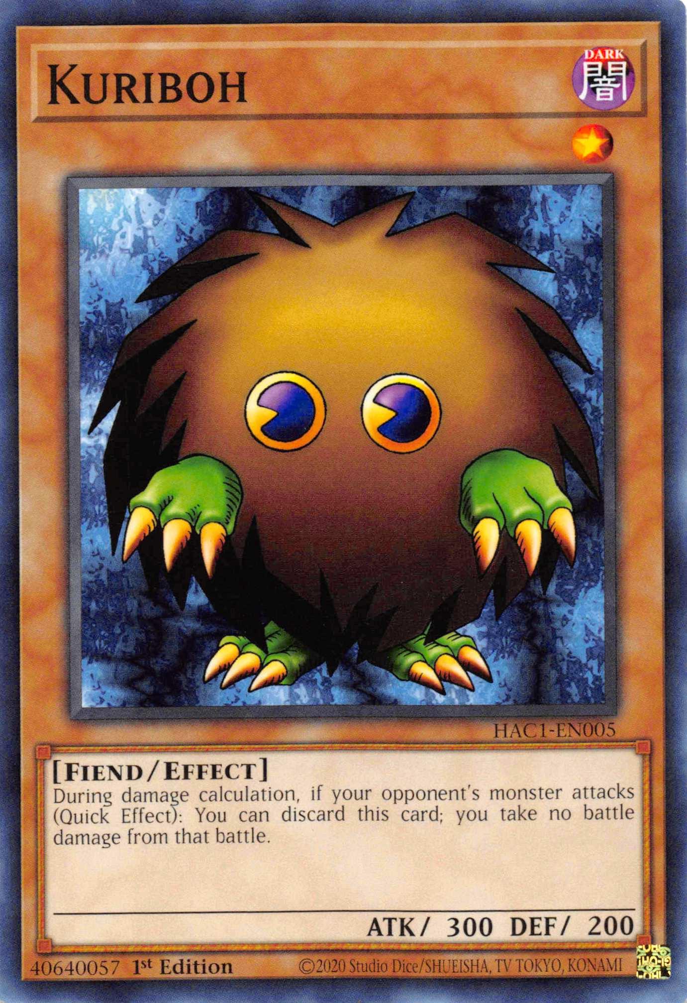 Kuriboh [HAC1-EN005] Common - Josh's Cards