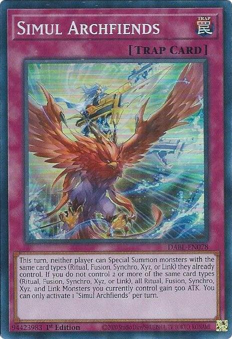 Simul Archfiends [DABL-EN078] Super Rare - Josh's Cards