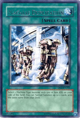 Machine Duplication [DR3-EN101] Rare - Josh's Cards