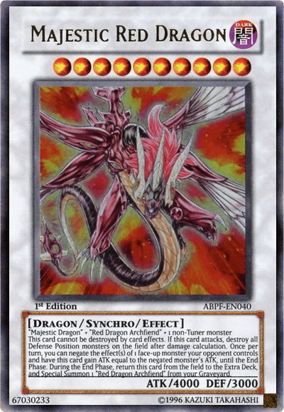 Majestic Red Dragon [ABPF-EN040] Ultra Rare - Josh's Cards