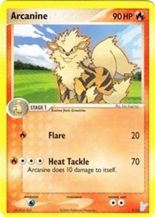 Arcanine 001/12 - EX Trainer Kit 2 Plusle & Minun