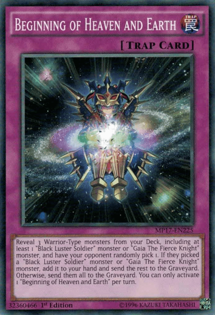 Beginning of Heaven and Earth [MP17-EN225] Common - Josh's Cards