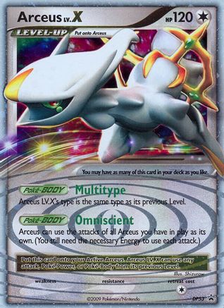 Arceus LV.X DP53/56 - Diamond and Pearl Promos Holofoil