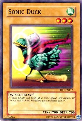 Sonic Duck [DR1-EN112] Common - Josh's Cards