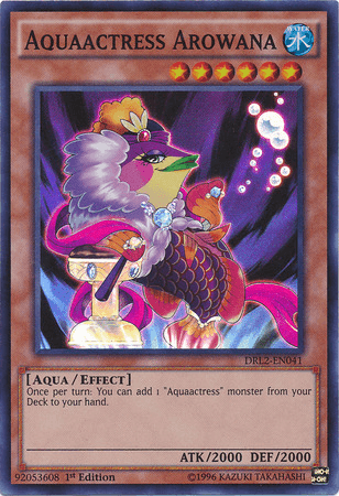 Aquaactress Arowana [DRL2-EN041] Super Rare - Josh's Cards