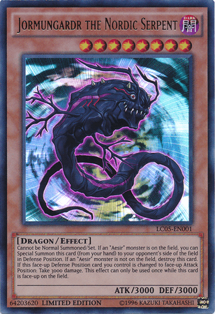 Jormungardr the Nordic Serpent [LC05-EN001] Ultra Rare - Josh's Cards