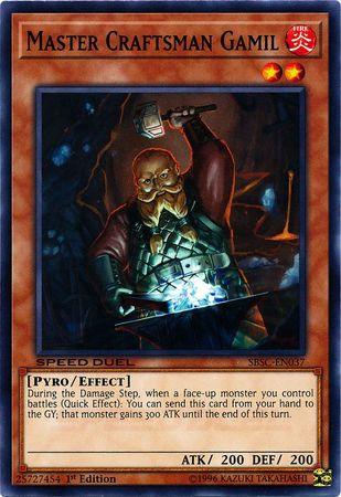 Master Craftsman Gamil [SBSC-EN037] Common - Josh's Cards