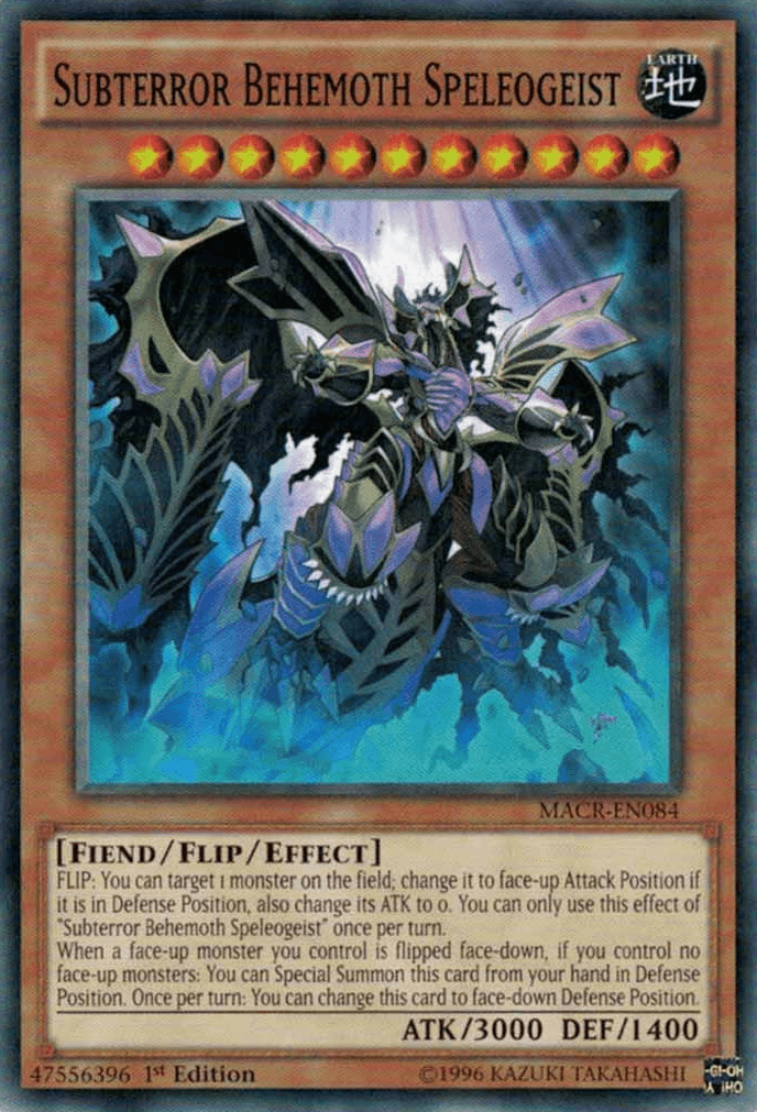 Subterror Behemoth Speleogeist [MACR-EN084] Common - Josh's Cards