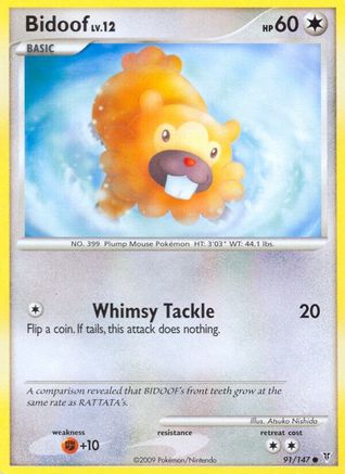 Bidoof 091/147 - Supreme Victors