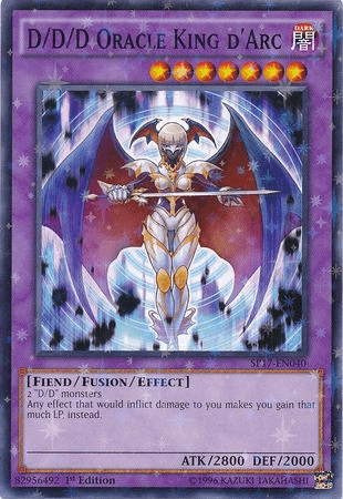 D/D/D Oracle King d'Arc [SP17-EN040] Starfoil Rare - Josh's Cards