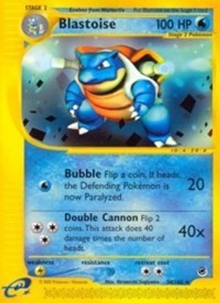 Blastoise 036/165 - Expedition Reverse Holofoil