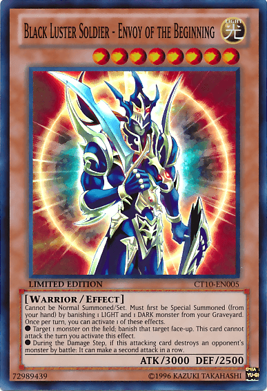 Black Luster Soldier - Envoy of the Beginning [CT10-EN005] Super Rare - Josh's Cards