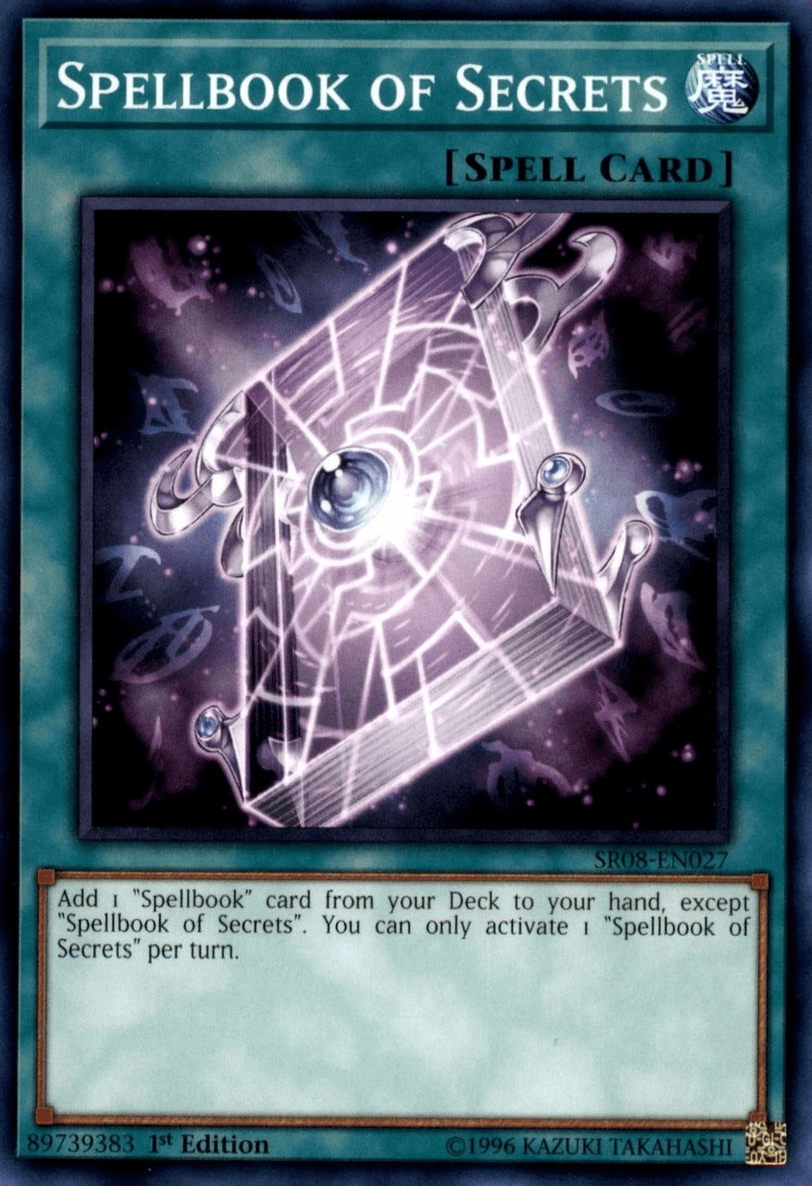 Spellbook of Secrets [SR08-EN027] Common - Josh's Cards