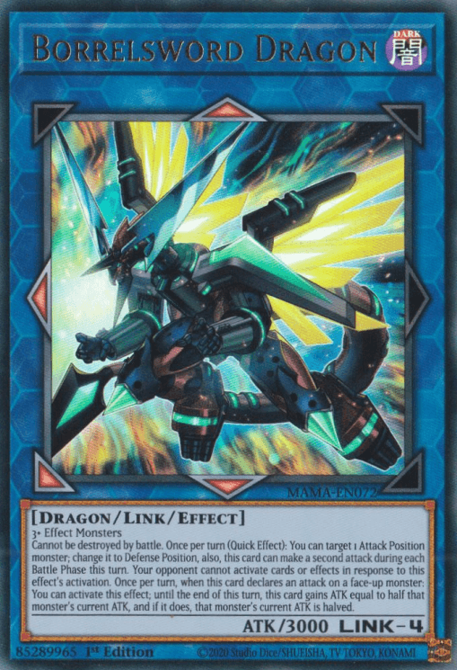 Borrelsword Dragon [MAMA-EN072] Ultra Rare - Josh's Cards