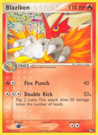 Blaziken 001/017 - POP Series 1 Holofoil