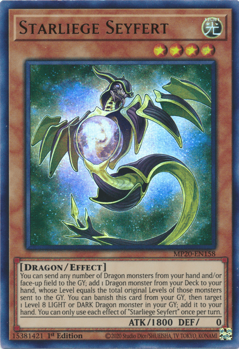 Starliege Seyfert [MP20-EN158] Ultra Rare - Josh's Cards