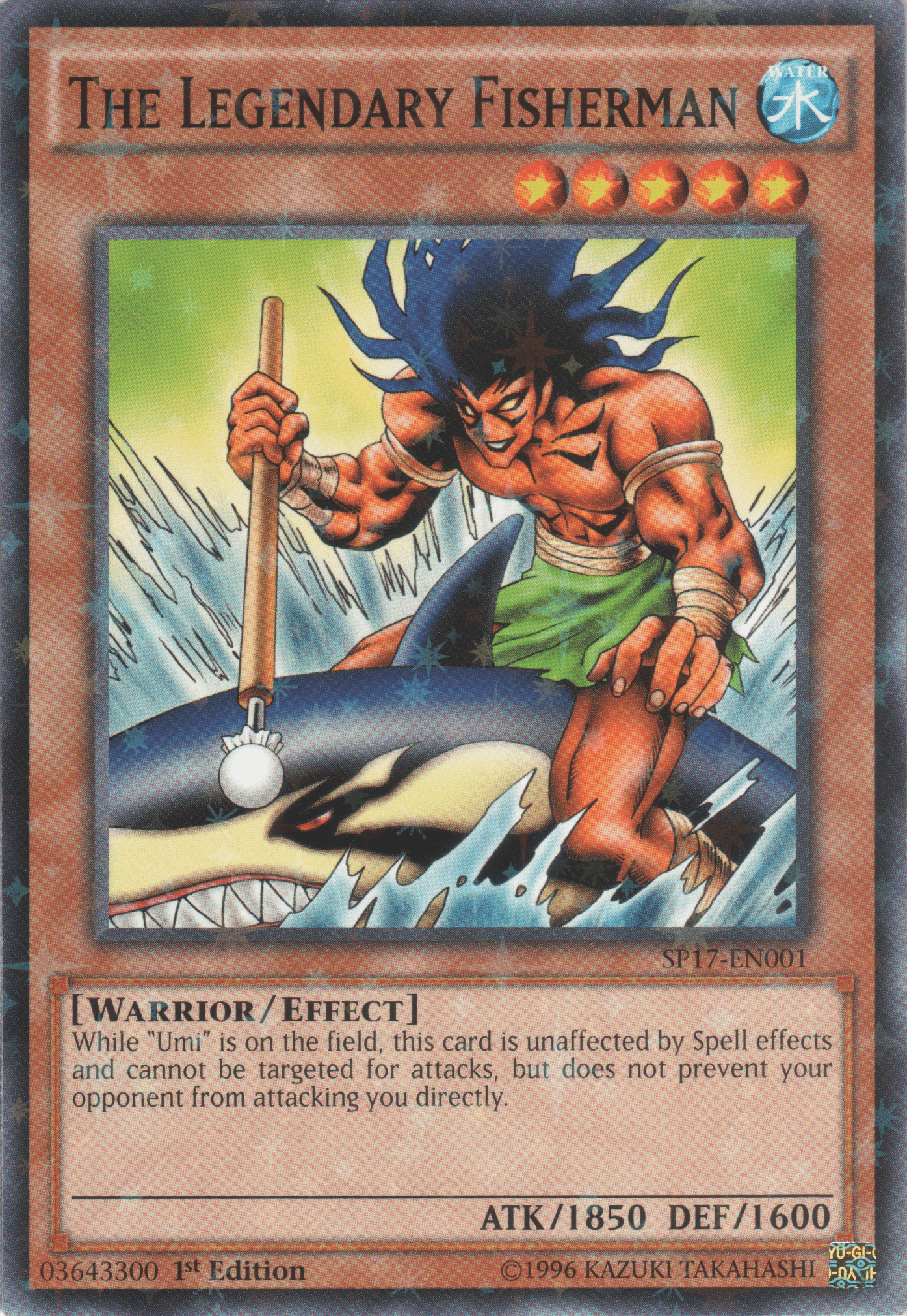 The Legendary Fisherman [SP17-EN001] Starfoil Rare - Josh's Cards