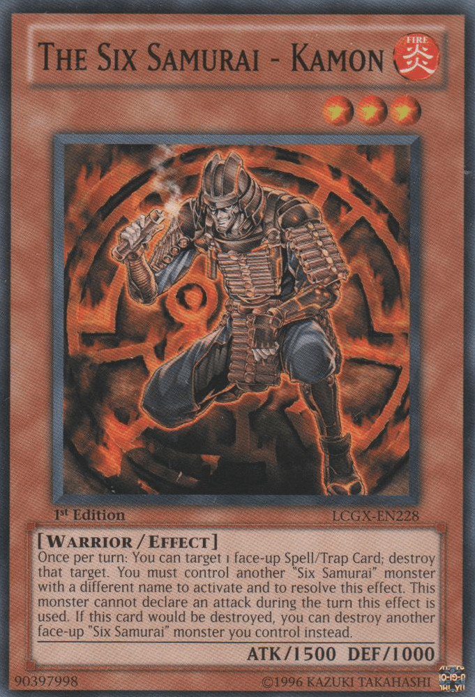 The Six Samurai - Kamon [LCGX-EN228] Common - Josh's Cards