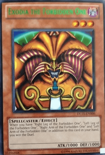 Exodia the Forbidden One (Green) [DL11-EN006] Rare - Josh's Cards